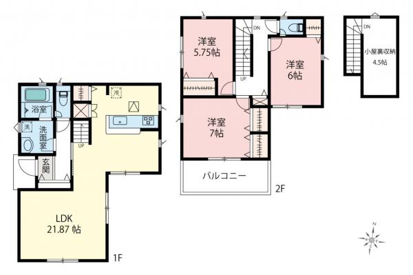 新築一戸建て 川越市仙波町２丁目 東武東上線川越駅 5,890万円