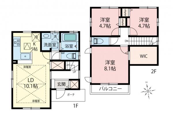 中古一戸建て 小金井市東町１丁目 西武多摩川線新小金井駅 7,500万円