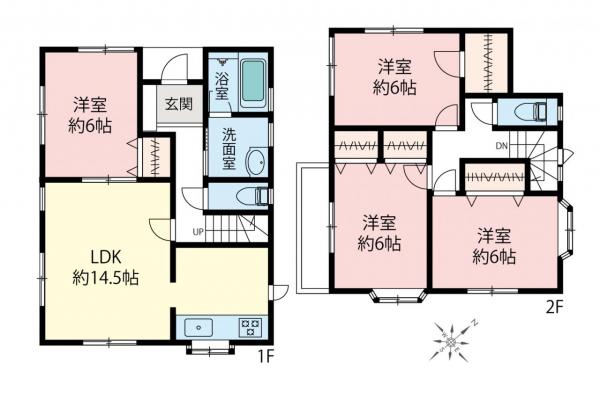 中古一戸建て 狭山市入間川２丁目 西武新宿線狭山市駅 2,480万円