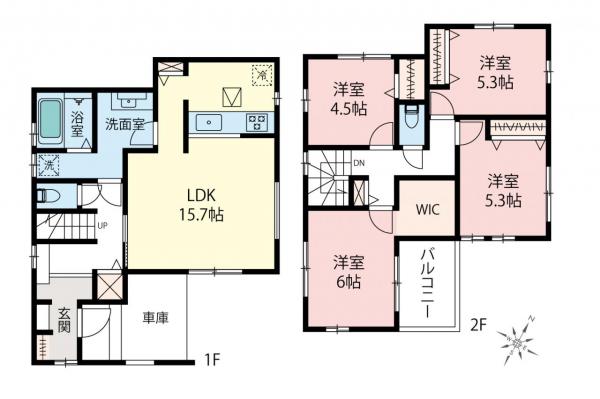 新築一戸建て 新座市新堀１丁目 西武池袋線東久留米駅 4,080万円