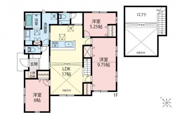 新築一戸建て 川越市大字笠幡 JR川越線笠幡駅 3,990万円