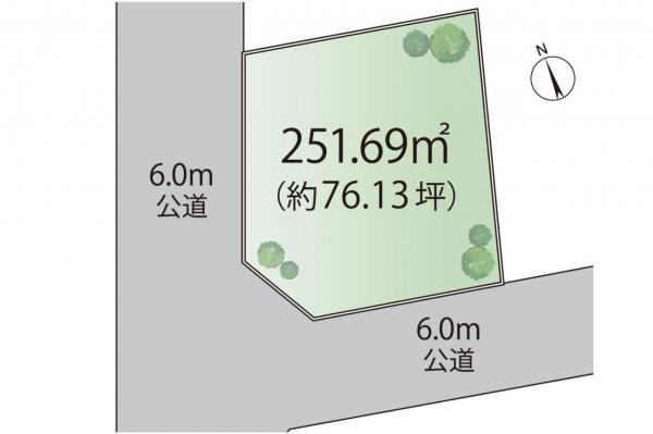土地 所沢市大字山口 西武狭山線下山口駅 3,300万円