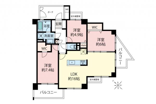 中古マンション 豊島区南長崎５丁目 西武池袋線東長崎駅 8,998万円