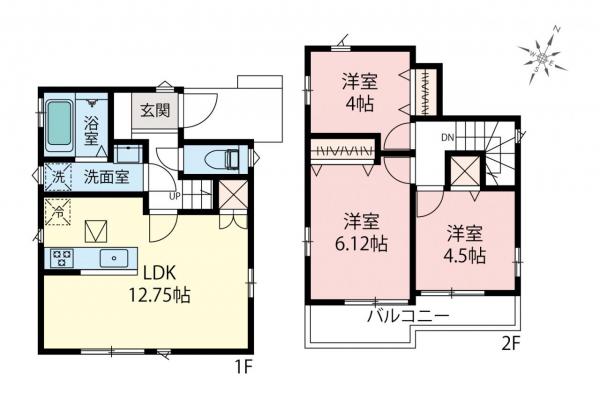 新築一戸建て ふじみ野市桜ケ丘３丁目 東武東上線ふじみ野駅 2,690万円