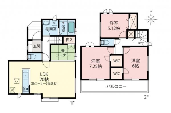 新築一戸建て 朝霞市宮戸２丁目 東武東上線志木駅 4,890万円