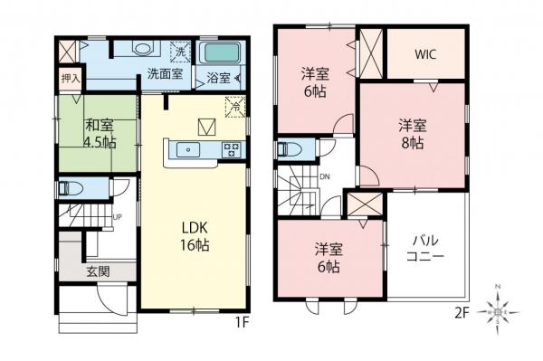 新築一戸建て 東松山市松葉町３丁目 東武東上線東松山駅 3,490万円