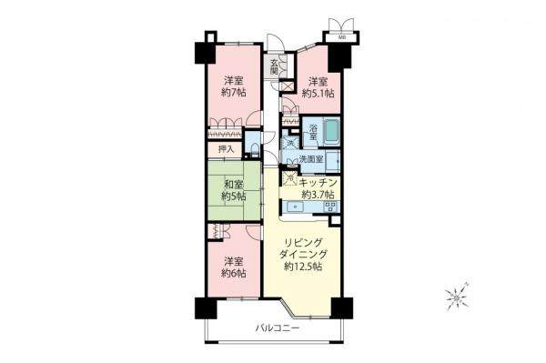 中古マンション 入間市東町１丁目 西武池袋線入間市駅 2,880万円