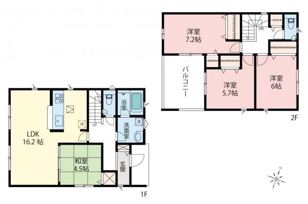 新築一戸建て 富士見市大字東大久保 東武東上線ふじみ野駅 3,480万円～3,730万円
