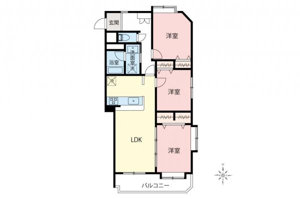 中古マンション 中野区江古田４丁目 西武新宿線沼袋駅 5,280万円