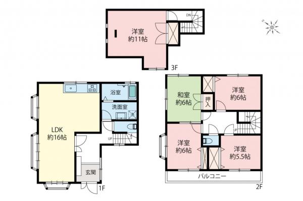 中古一戸建て 入間市大字仏子 西武池袋線仏子駅 2,190万円