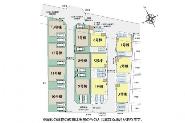 新築一戸建て 入間市下藤沢５丁目 西武池袋線武蔵藤沢駅 3,998万円～4,790万円