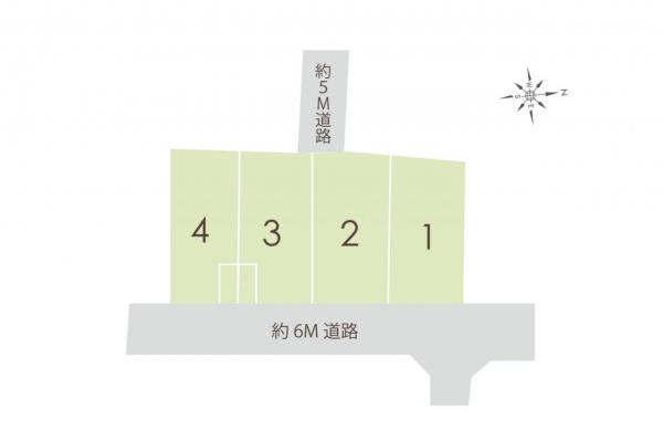 土地 東久留米市弥生１丁目 西武新宿線小平駅 3,880万円～4,480万円