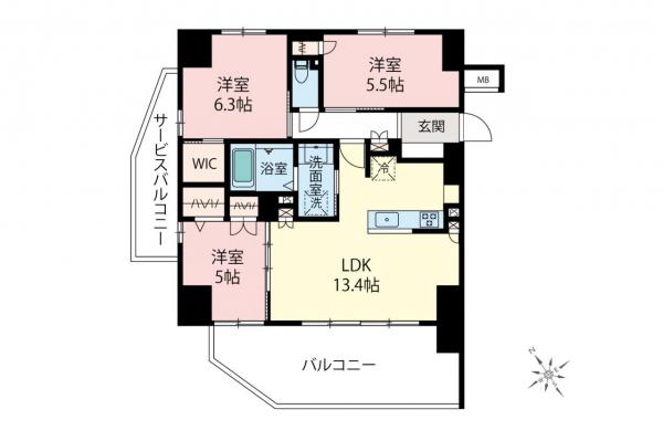 中古マンション 新座市野火止４丁目 JR武蔵野線新座駅 3,790万円
