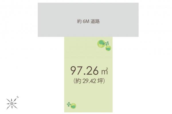 土地 川越市稲荷町 東武東上線上福岡駅 2,198万円