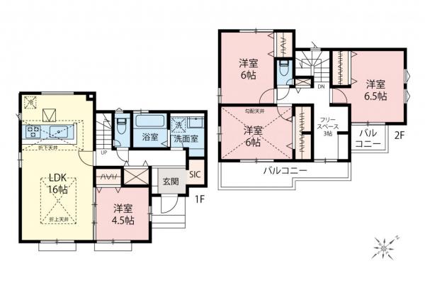 新築一戸建て 入間市小谷田２丁目 西武池袋線入間市駅 2,680万円～3,180万円