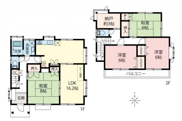 中古一戸建て 所沢市上新井５丁目 西武池袋線西所沢駅 3,790万円
