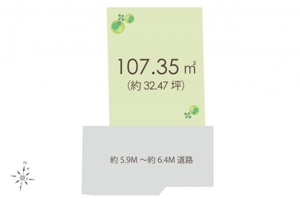 土地 富士見市水谷東３丁目 東武東上線柳瀬川駅 2,190万円