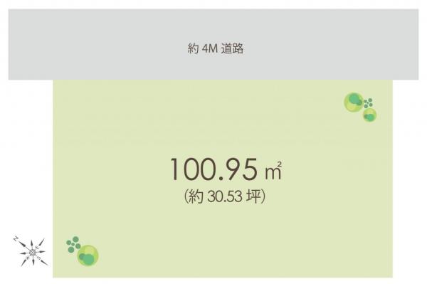 土地 富士見市山室１丁目 東武東上線鶴瀬駅 2,780万円