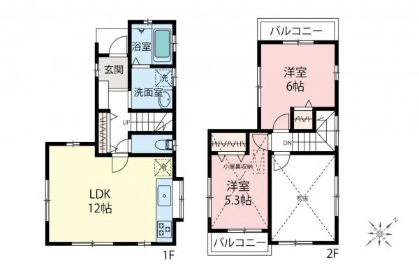 中古一戸建て 狭山市笹井２丁目 西武新宿線狭山市駅 1,590万円