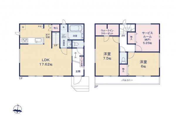 新築一戸建て 鶴ヶ島市大字上広谷 東武東上線鶴ヶ島駅 2,990万円