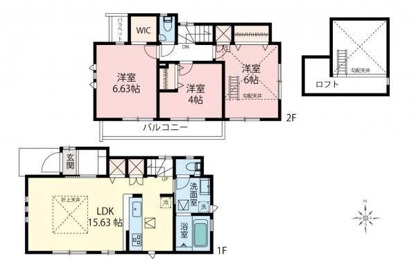 新築一戸建て 小平市回田町 西武多摩湖線一橋学園駅 5,180万円