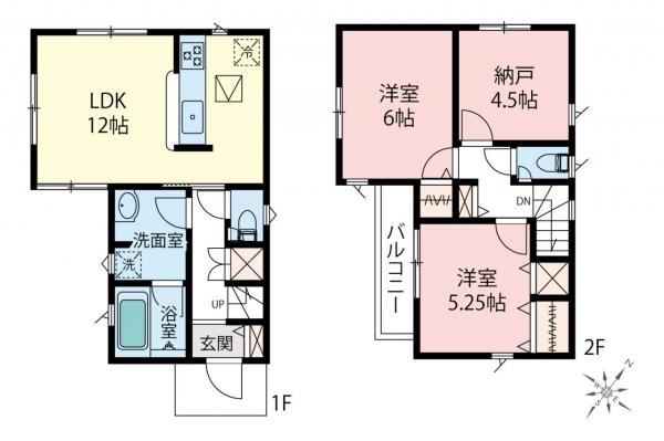 新築一戸建て 朝霞市宮戸４丁目 JR武蔵野線北朝霞駅 3,280万円
