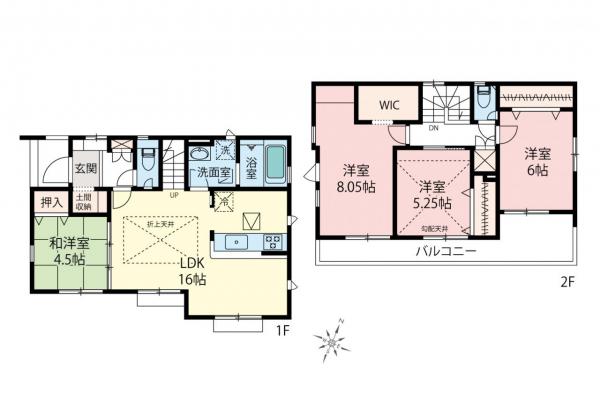 新築一戸建て 東村山市廻田町４丁目 西武西武園線西武園駅 4,780万円