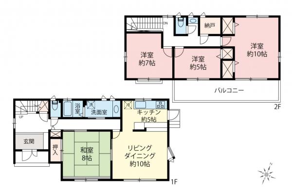 中古一戸建て 東松山市松風台 東武東上線高坂駅 1,650万円