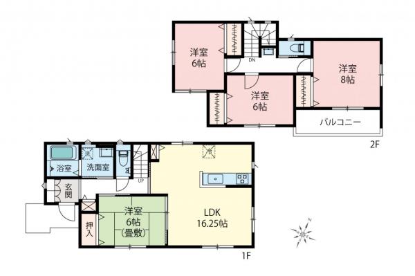 新築一戸建て 日高市高萩東１丁目 JR川越線武蔵高萩駅 2,640万円