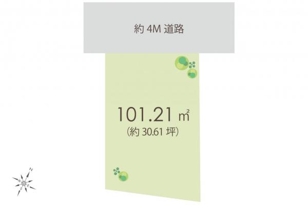 土地 富士見市渡戸２丁目 東武東上線ふじみ野駅 2,380万円