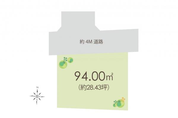 土地 所沢市大字下安松 JR武蔵野線東所沢駅 1,780万円