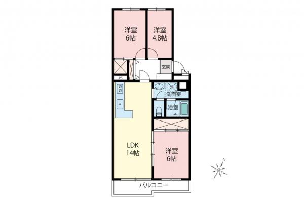 中古マンション 鶴ヶ島市大字藤金 東武東上線若葉駅 1,680万円