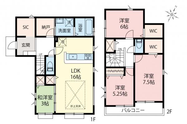 新築一戸建て 日高市高萩東１丁目 JR川越線武蔵高萩駅 2,880万円