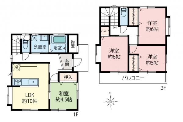 中古一戸建て 川越市今成１丁目 東武東上線川越市駅 2,588万円