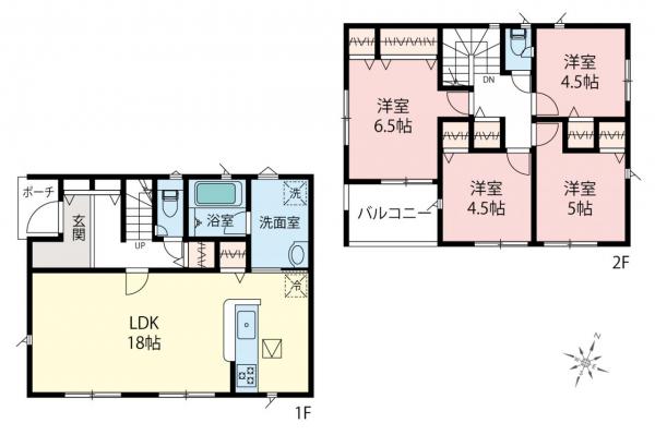 新築一戸建て 所沢市大字山口 西武狭山線下山口駅 2,990万円～3,290万円