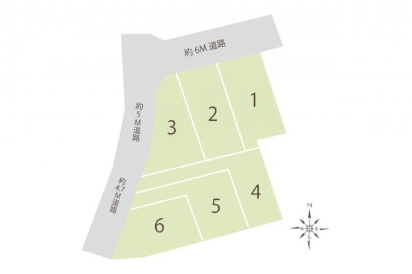 土地 新座市野寺１丁目 西武池袋線ひばりヶ丘駅 2,280万円～2,880万円