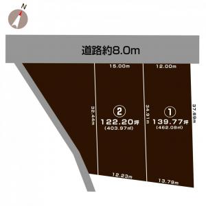 土地 上越市頸城区下中島236-乙の隣地（東側） JR信越本線犀潟駅 4900000