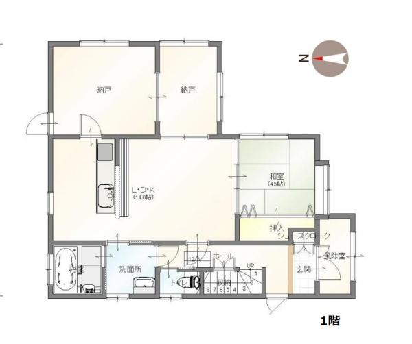 中古戸建 五泉市泉町１丁目 JR磐越西線北五泉駅 1,698万円