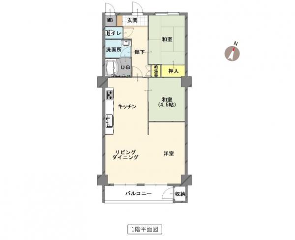 中古マンション 新潟市中央区神道寺１丁目 JR越後線新潟駅 720万円