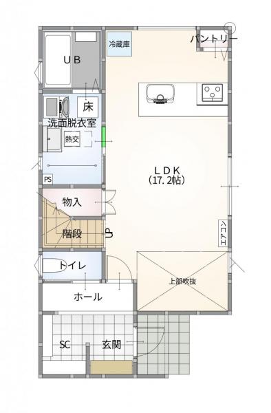 新築戸建 長岡市新保４丁目 JR信越本線北長岡駅 3,380万円