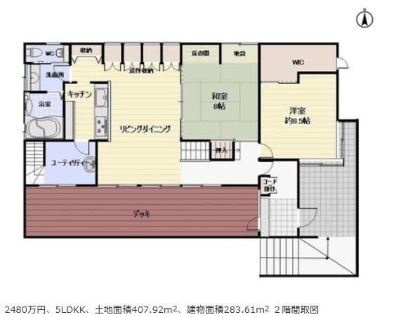 中古戸建 三条市島田３丁目 JR弥彦線北三条駅 2,280万円