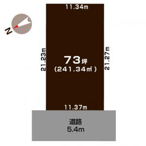 土地 新潟市中央区鏡が岡7-10隣地 JR信越本線新潟駅 18980000