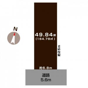 土地 新潟市東区向陽３丁目13-15 JR白新線大形駅 12800000