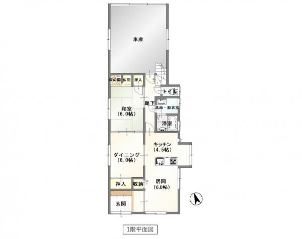 中古戸建 村上市大欠 JR羽越本線村上駅 680万円