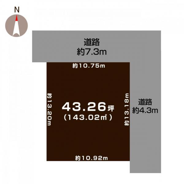 土地 長岡市学校町２丁目 JR信越本線長岡駅 1,098万円