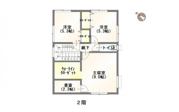 中古戸建 新潟市秋葉区松ヶ丘１丁目 JR信越本線矢代田駅 2,498万円