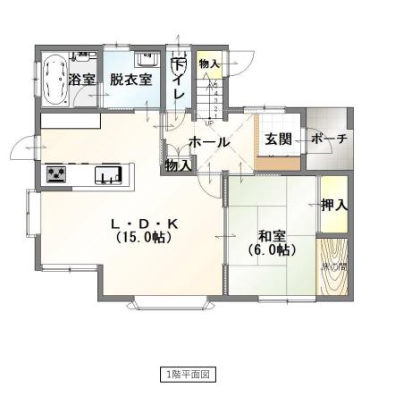 中古戸建 新潟市西区五十嵐中島３丁目 JR越後線内野西が丘駅 1,380万円