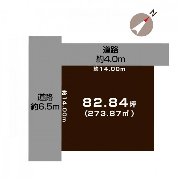 土地 長岡市琴平２丁目 JR信越本線北長岡駅 1,573万円