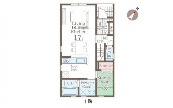 新築戸建 新潟市東区粟山４丁目 JR信越本線越後石山駅 3,080万円