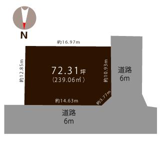 土地 燕市分水弥生町 JR越後線分水駅 498万円